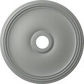 Ekena Millwork Theia Ceiling Medallion (Fits Canopies up to 6 3/4"), 24"OD x 3 5/8"ID x 1 3/4"P CM24TH